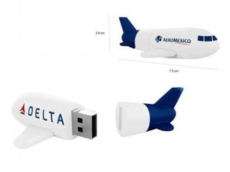 Memoria USB en forma de Avión